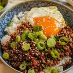 Quick and Easy Korean Ground Beef Bowl