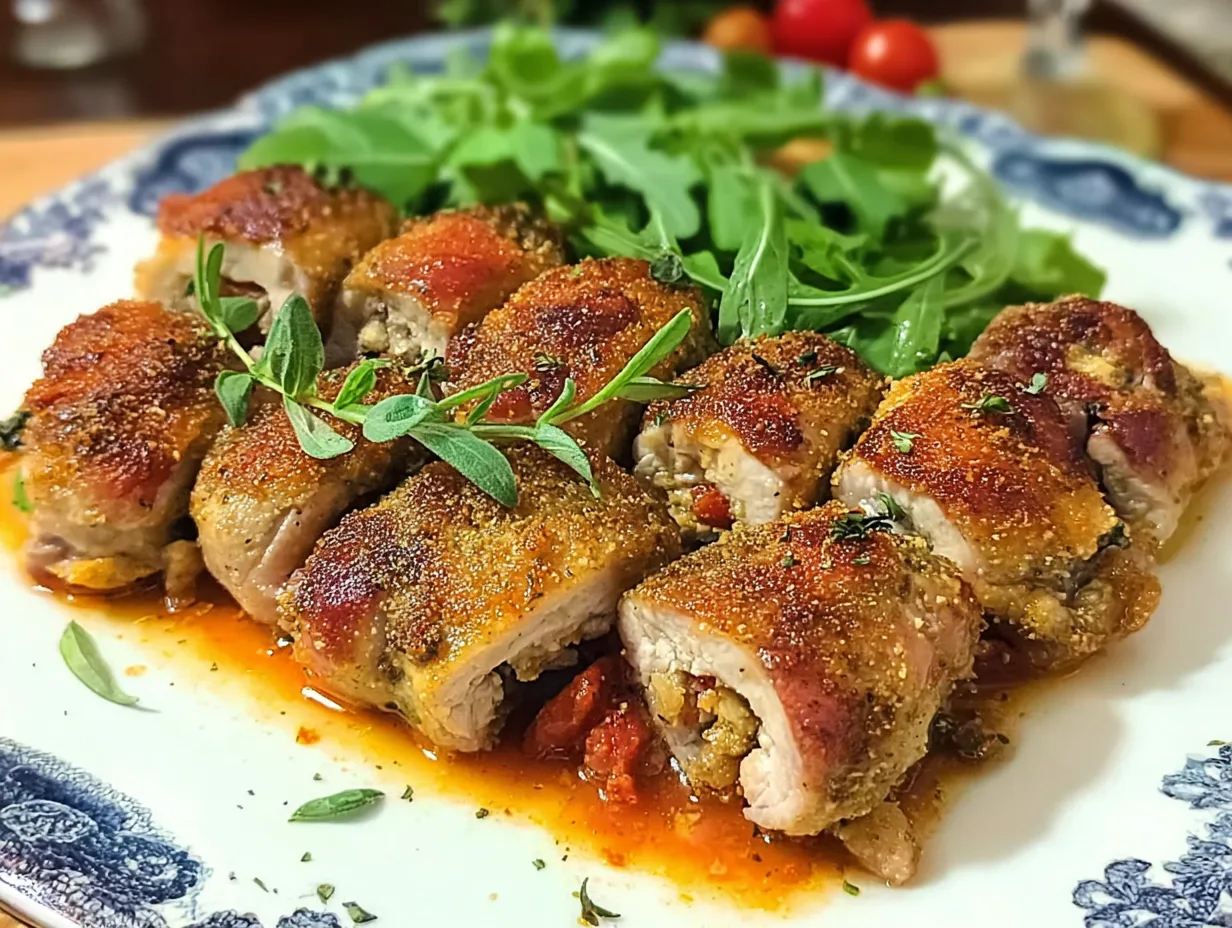 Sicilian Veal Involtini Recipe for Cozy Family Meals