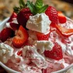 Strawberry Fluff Salad | Easy Dessert Recipe