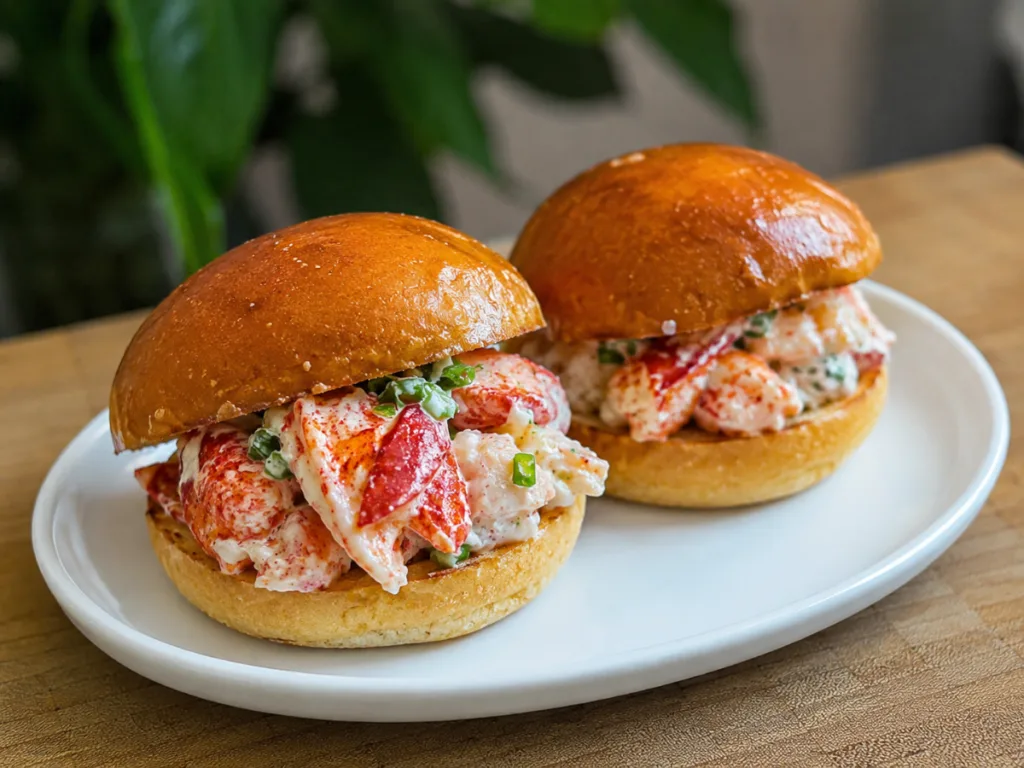 Creamy Lobster Roll Sliders 1