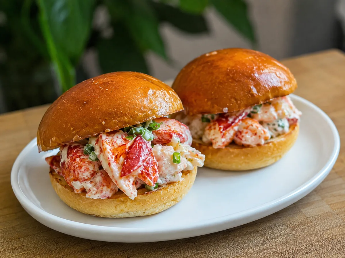 Creamy Lobster Roll Sliders 1