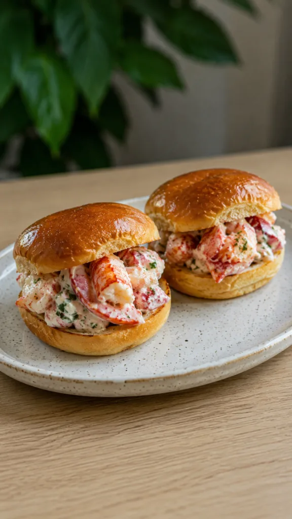 Creamy Lobster Roll Sliders 2