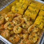 Garlic Butter Shrimp & Sweet Corn Skillet 1