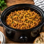 Slow Cooker 4-Ingredient Amish Ground Beef Noodles(1)