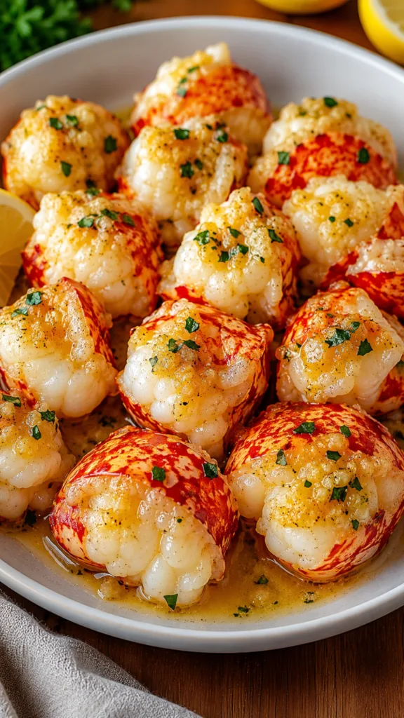 Garlic Butter Lobster Bites 2