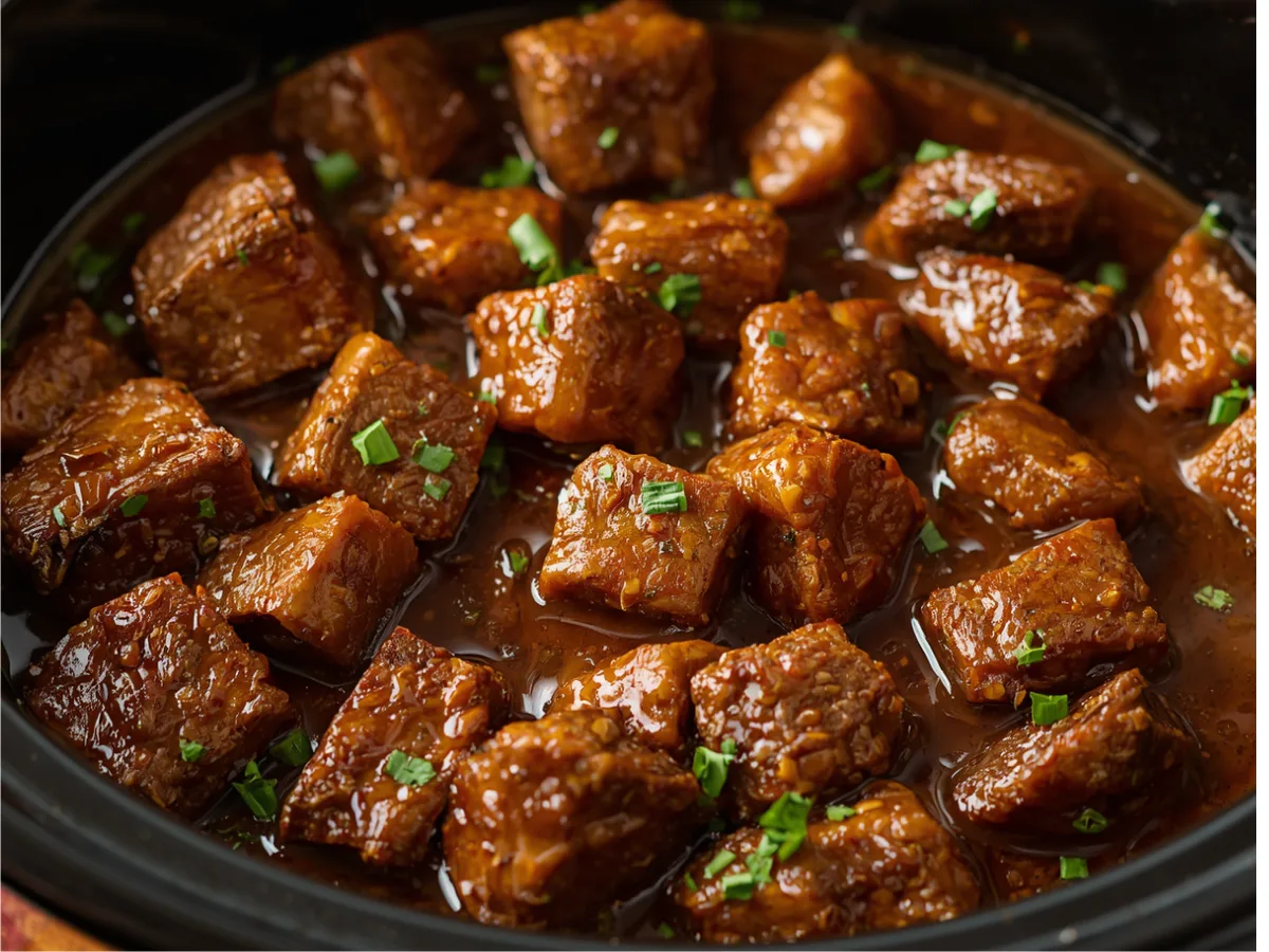 Air Fryer Garlic Butter Steak Bites 1
