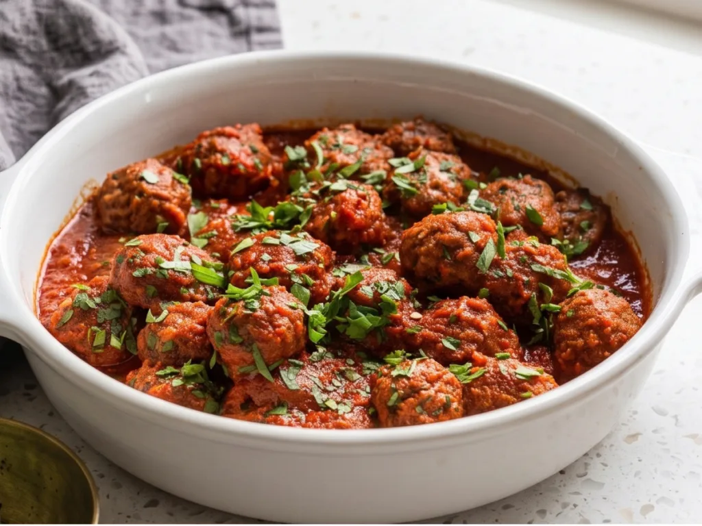 Albondigas Recipe (Homemade Spanish Meatballs) with Rich Tomato Sauce 1