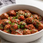 Albondigas Recipe (Homemade Spanish Meatballs) with Rich Tomato Sauce 1