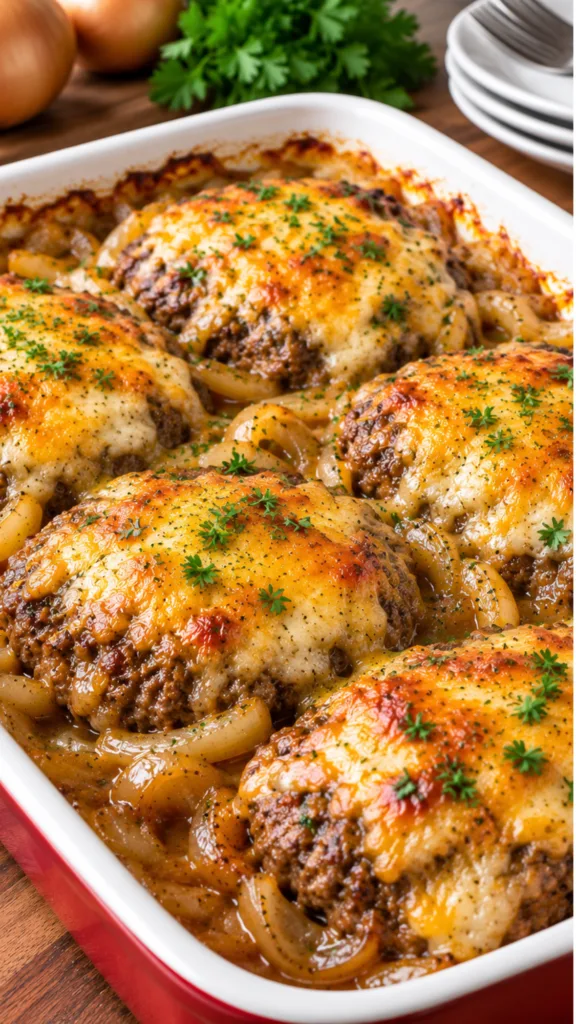 Amish Hamburger Steak Bake 2
