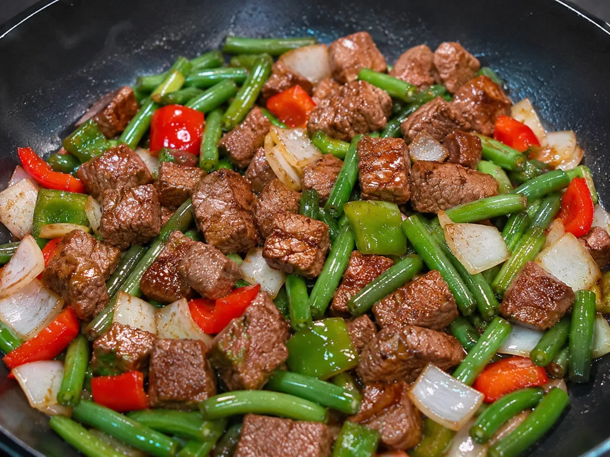 Beef and Green Beans Stir-fry 1