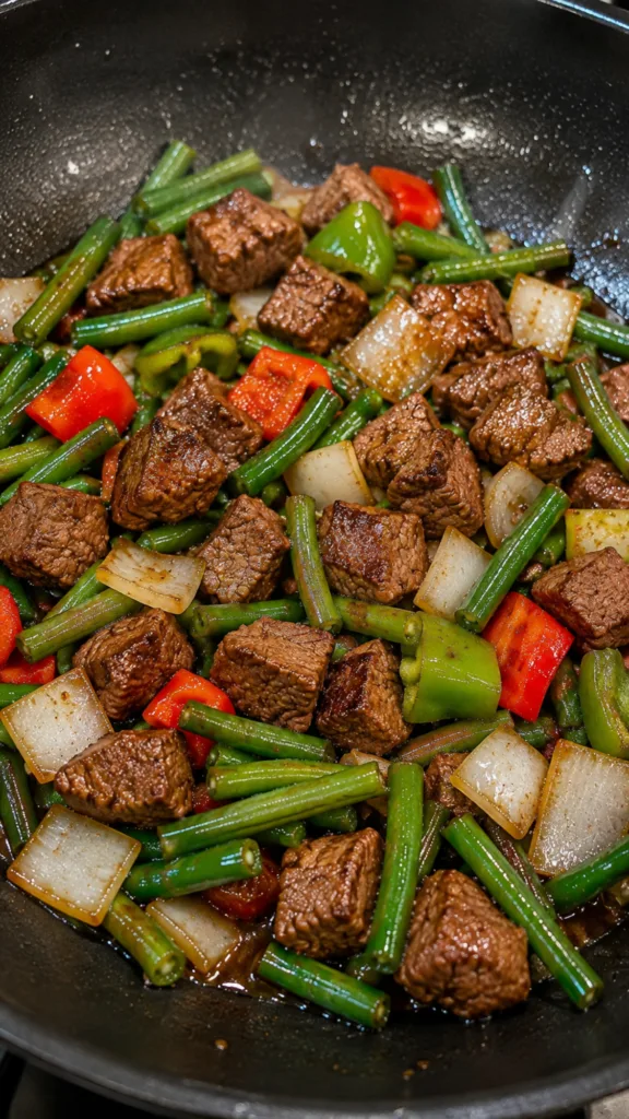 Beef and Green Beans Stir-fry 2