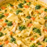 Broccoli Cheddar Lasagna Soup 2