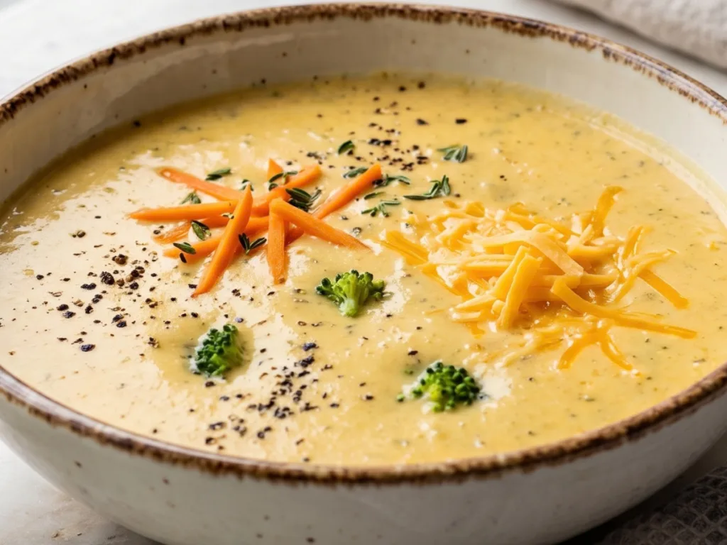 Broccoli Cheddar Soup 2