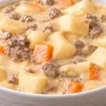 Cheeseburger Soup 2