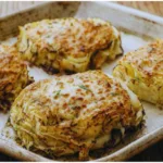 Cheesy Baked Cabbage Steaks 1