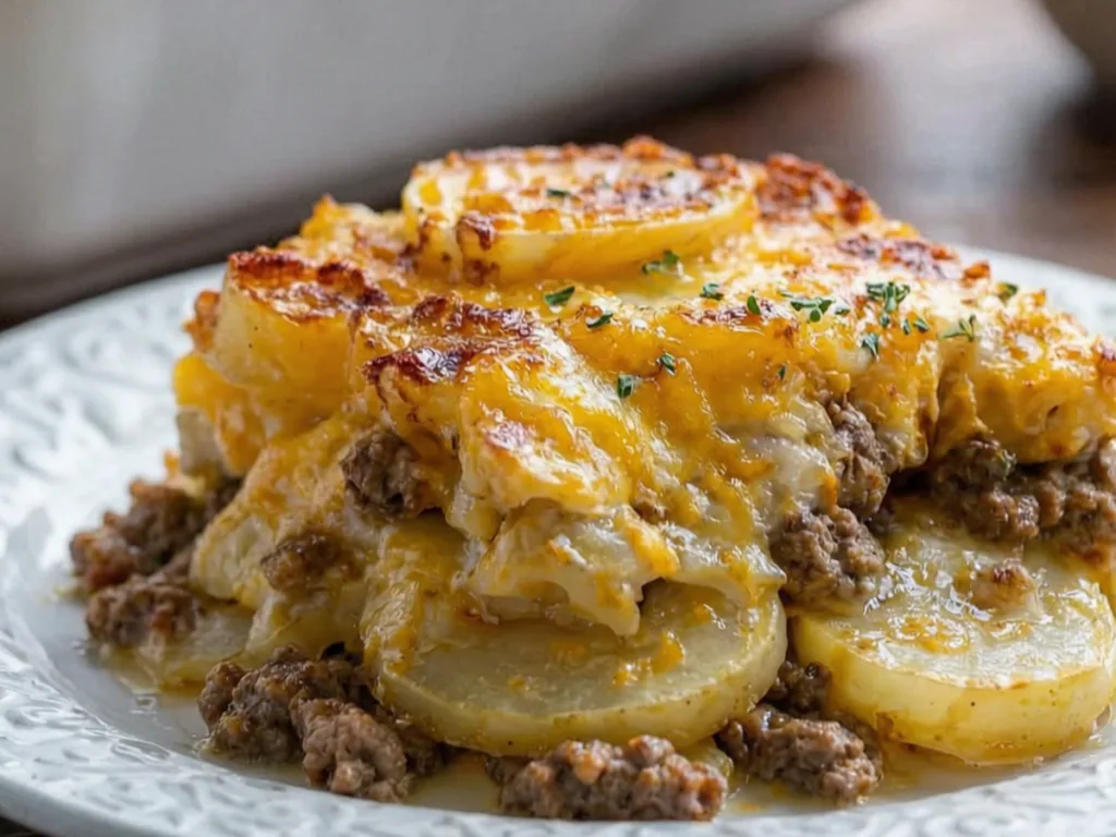 Hamburger and Potato Casserole: Beef & Potato Casserole 2