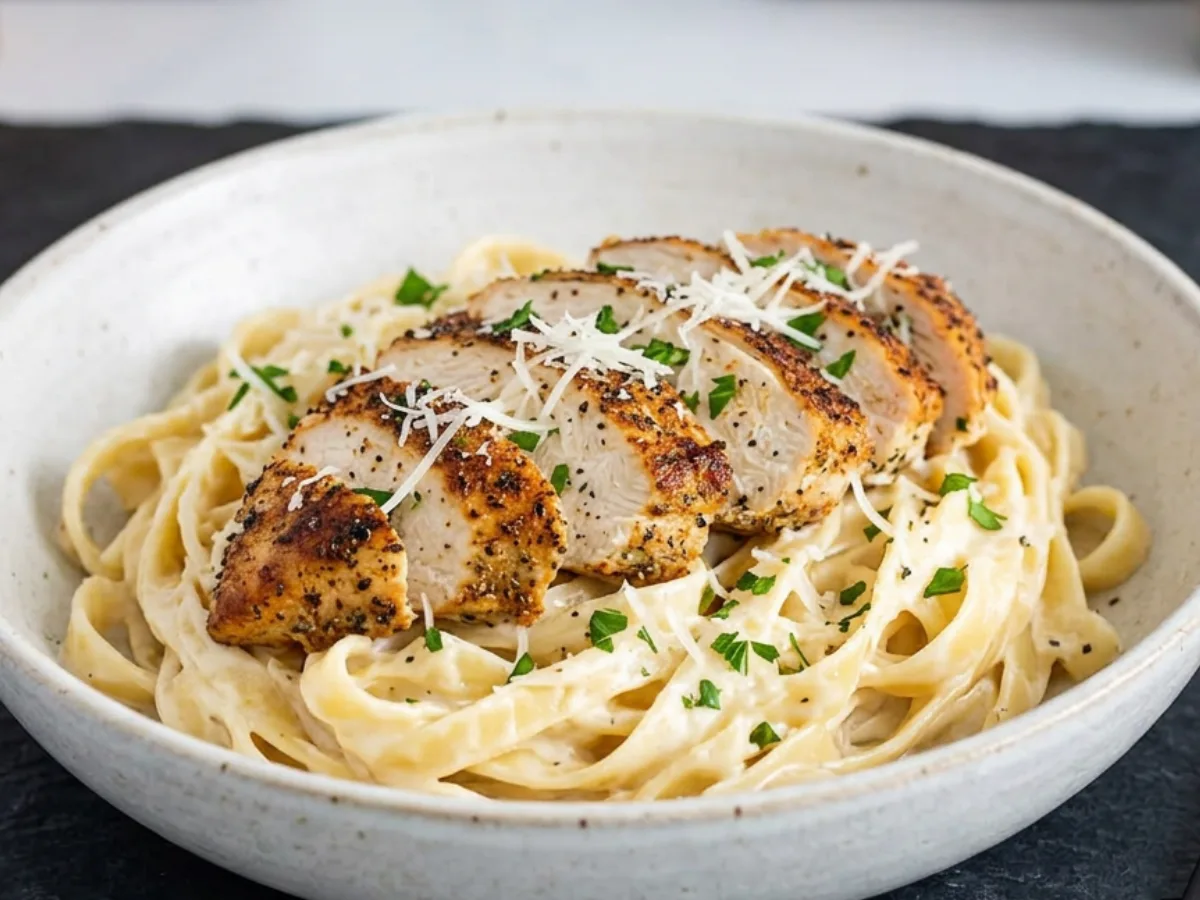 Chicken Alfredo 1