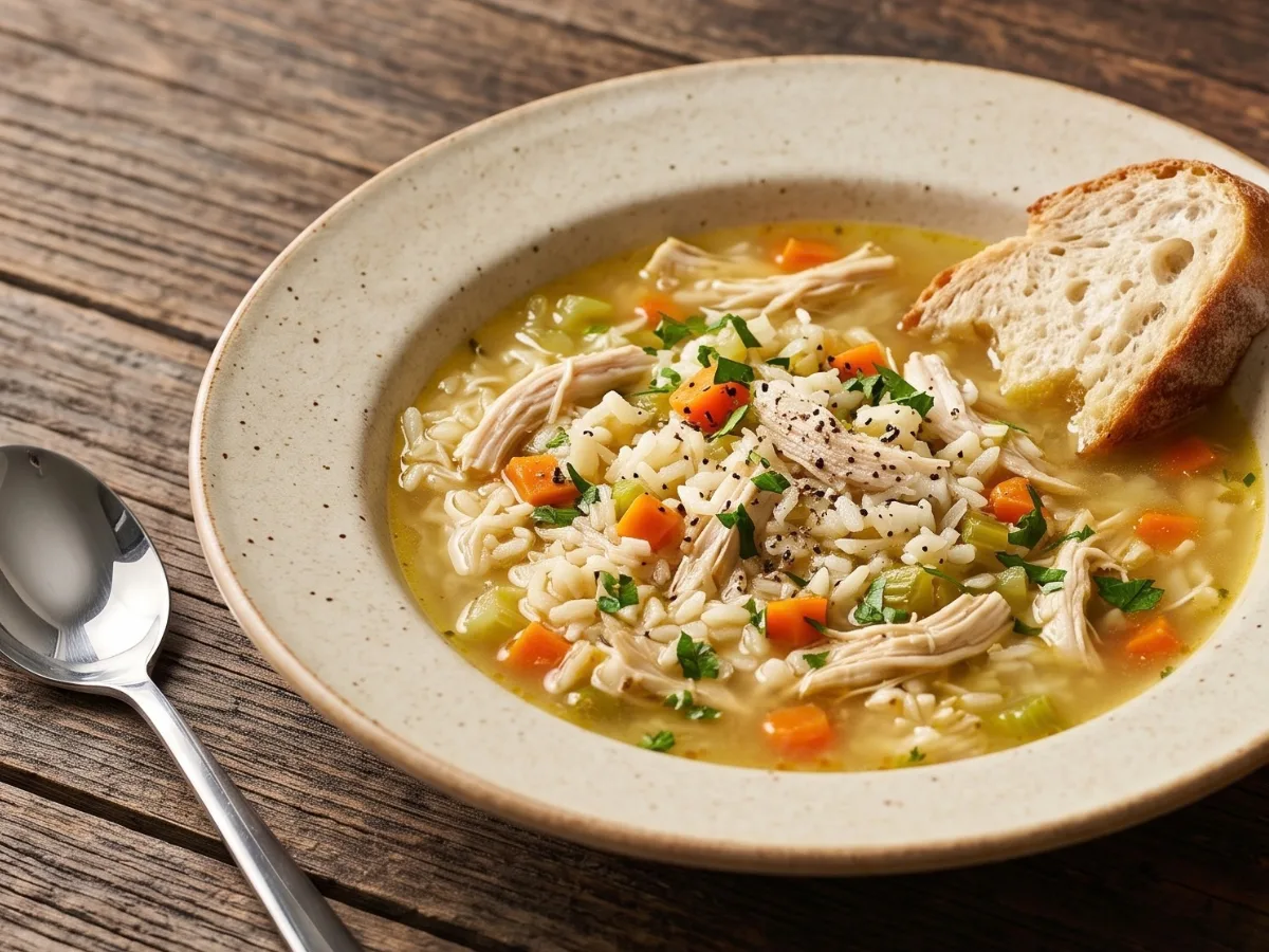 Chicken and Rice Soup 1