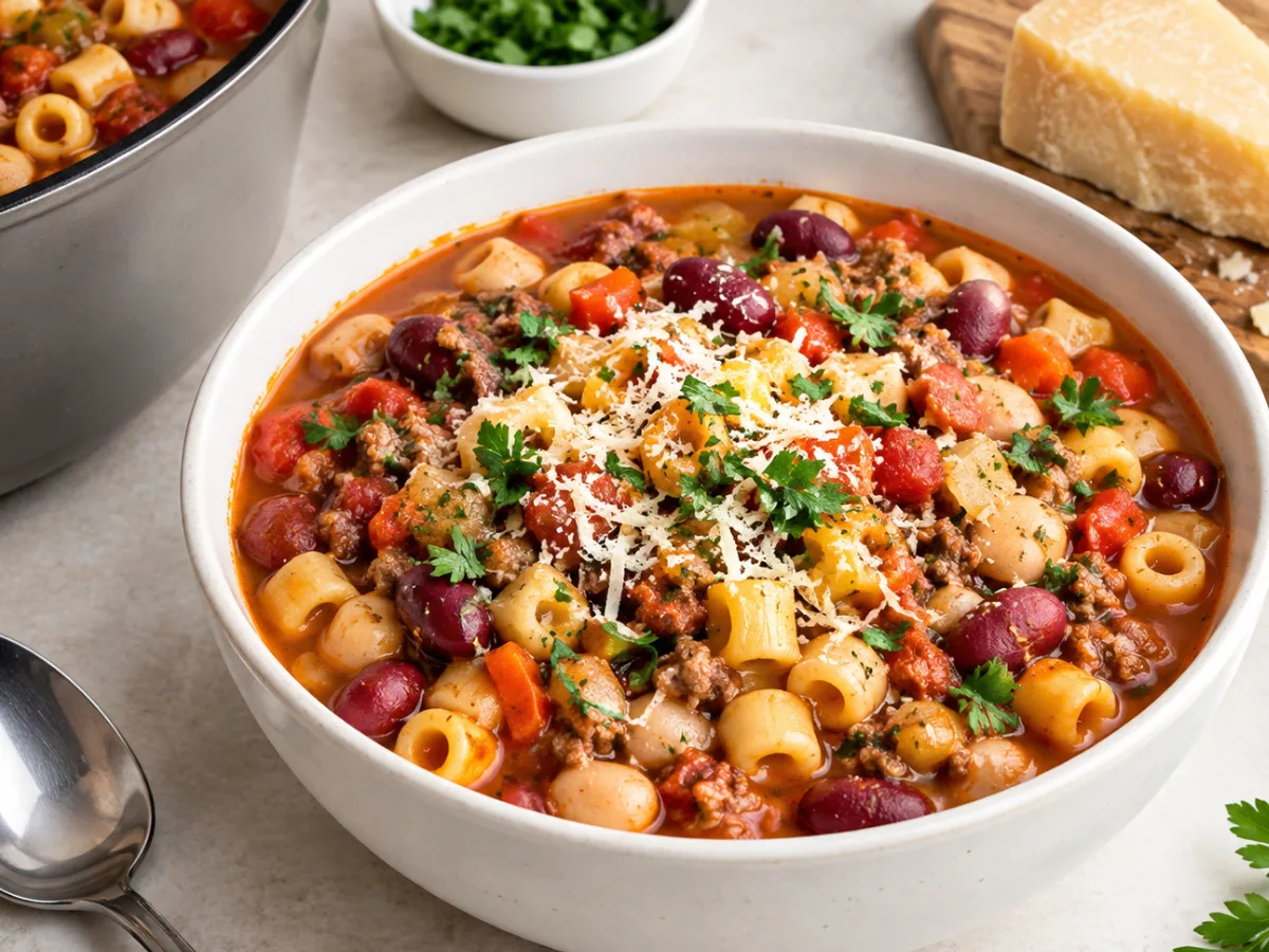 Copycat Olive Garden Pasta e Fagioli 1