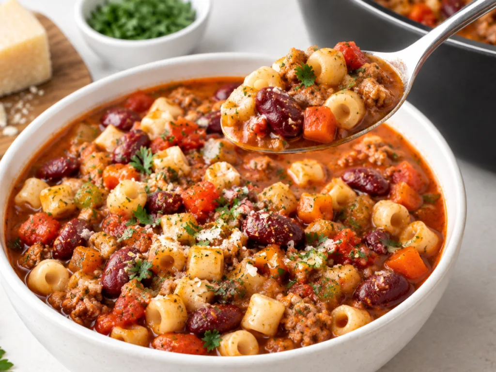 Copycat Olive Garden Pasta e Fagioli 2