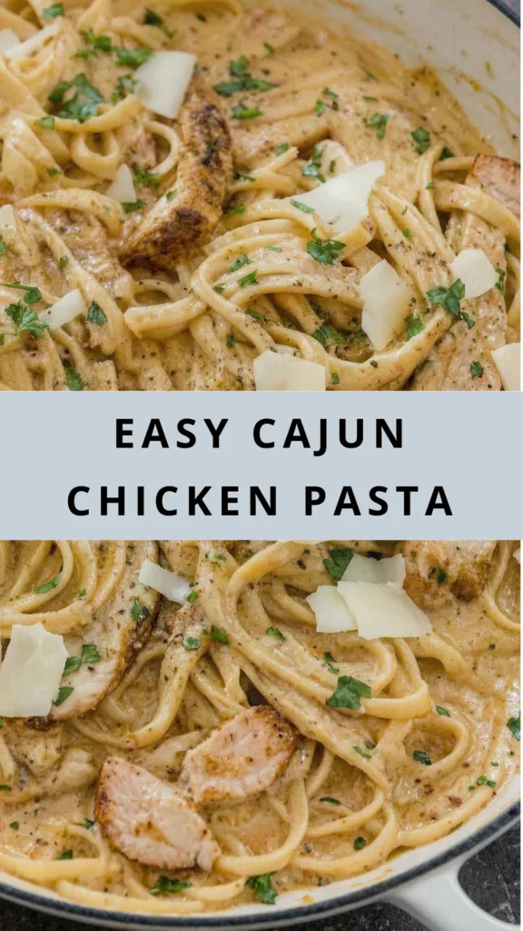 Creamy Cajun Chicken Pasta