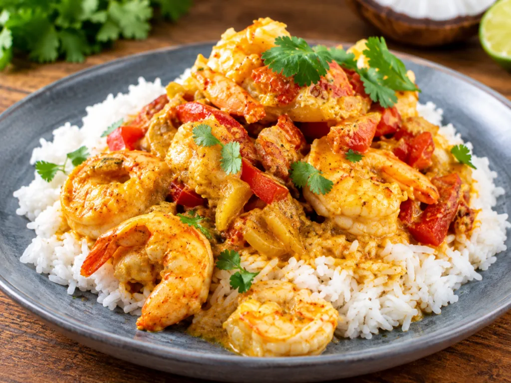 Creamy Coconut Shrimp Curry 2