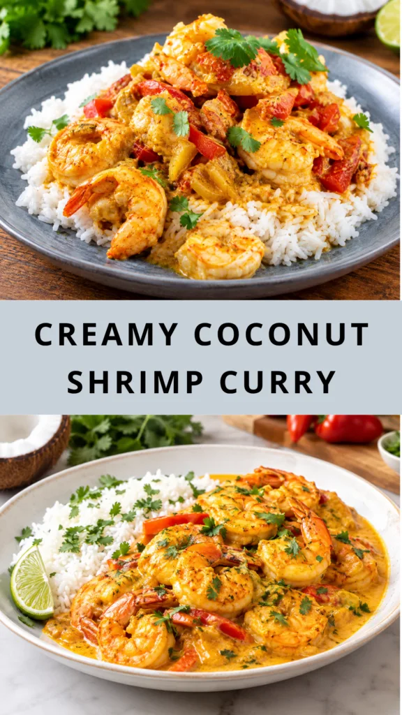 Creamy Coconut Shrimp Curry