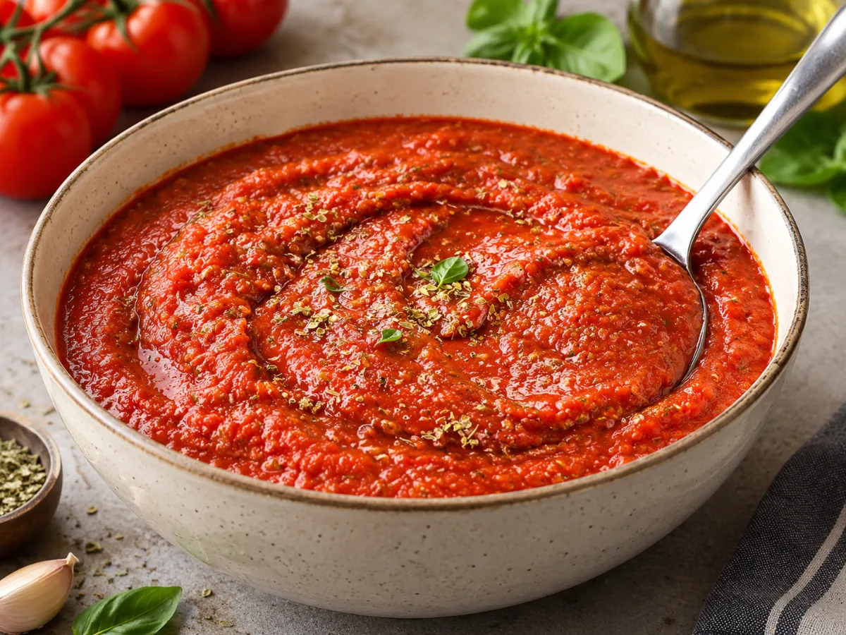 Easy Homemade Pizza Sauce Recipe 1