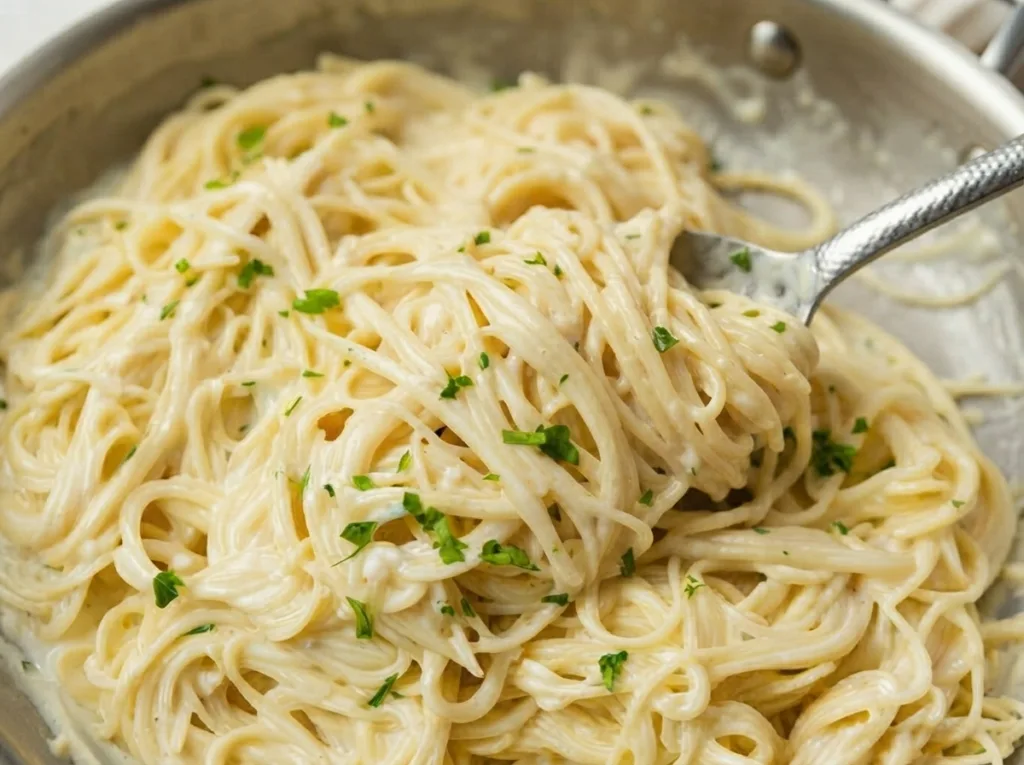 Garlic Parmesan Pasta 1