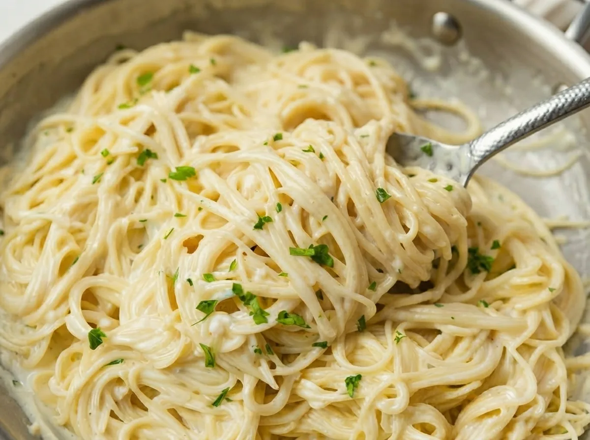 Garlic Parmesan Pasta 1