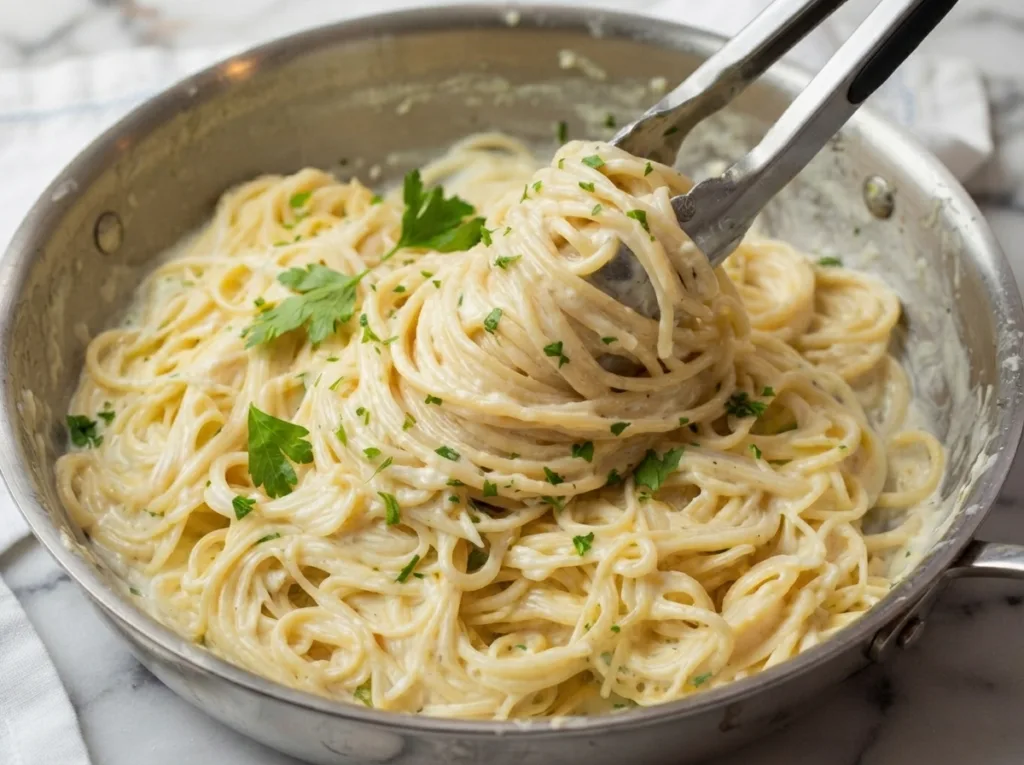 Garlic Parmesan Pasta 2