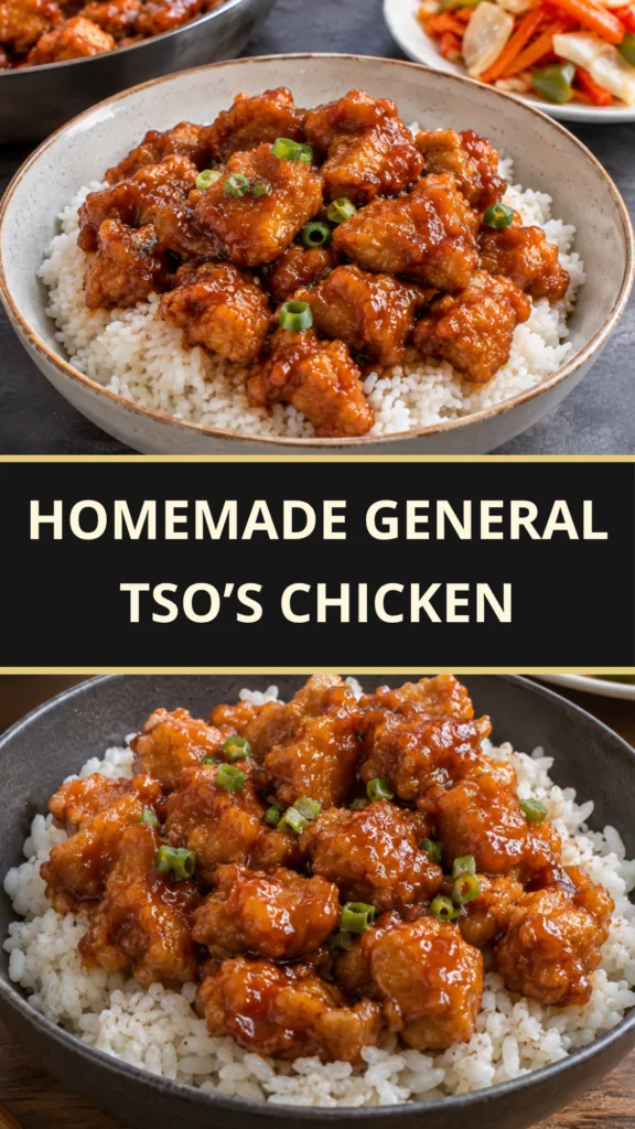 Homemade General Tso’s Chicken
