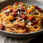 Italian Tomato Feta Pasta Recipe 1