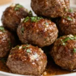 Keto Garlic Butter Meatballs 2