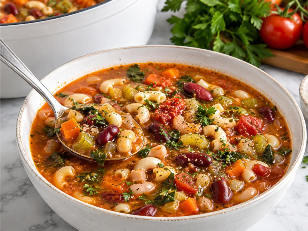 Minestrone Soup Recipe (Olive Garden Copycat)  2