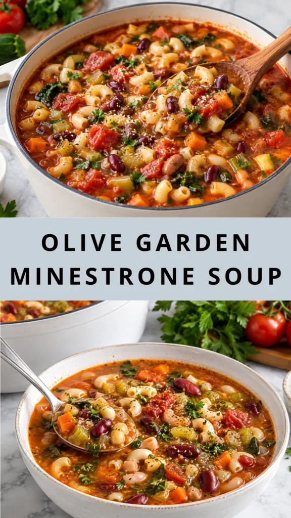 Minestrone Soup (Olive Garden Copycat)
