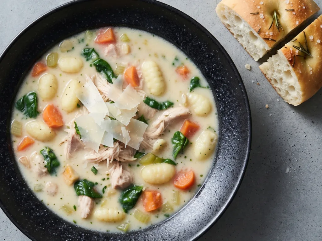 Olive Garden Chicken Gnocchi Soup 2
