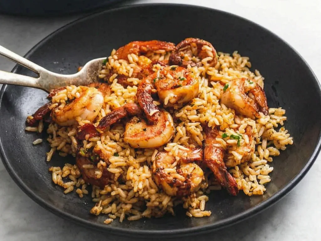 One Pot Cajun Shrimp and Rice 2