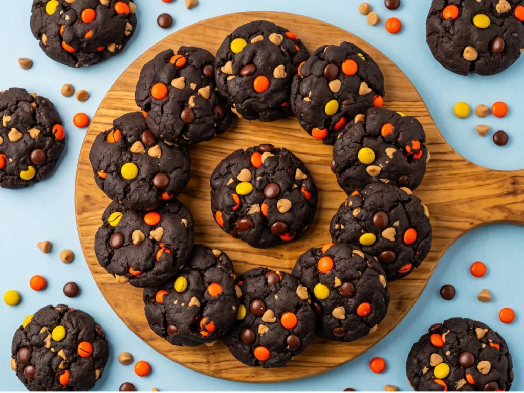 Peanut Butter Filled Chocolate Cookies 2