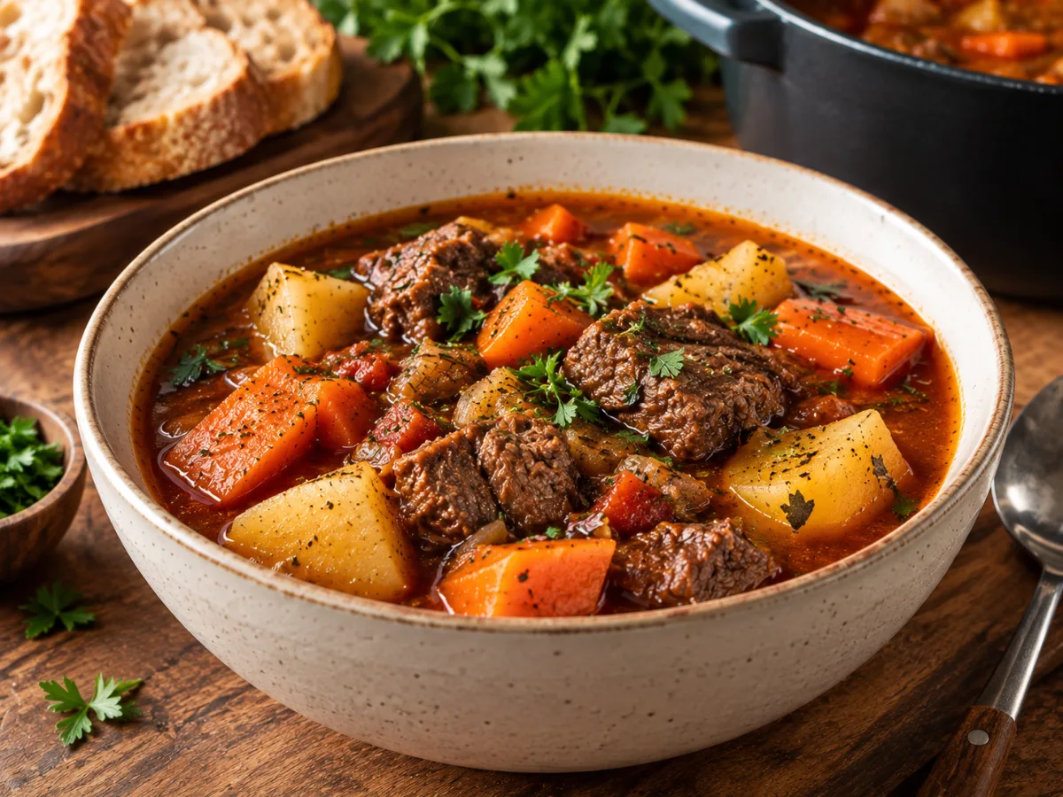 Pot Roast Soup with Beef, Potatoes & Carrots 1