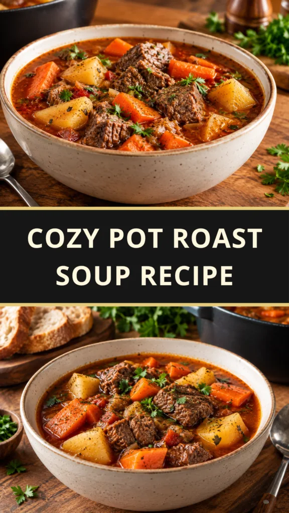 Pot Roast Soup with Beef, Potatoes & Carrots (1)