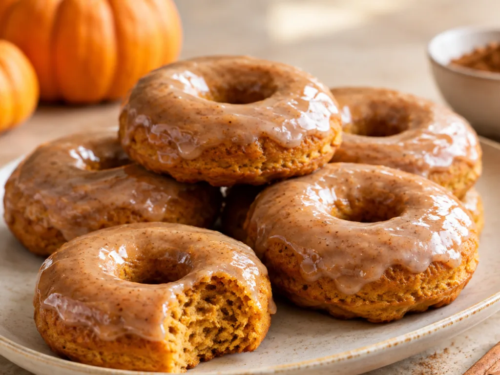 Pumpkin Donuts 2