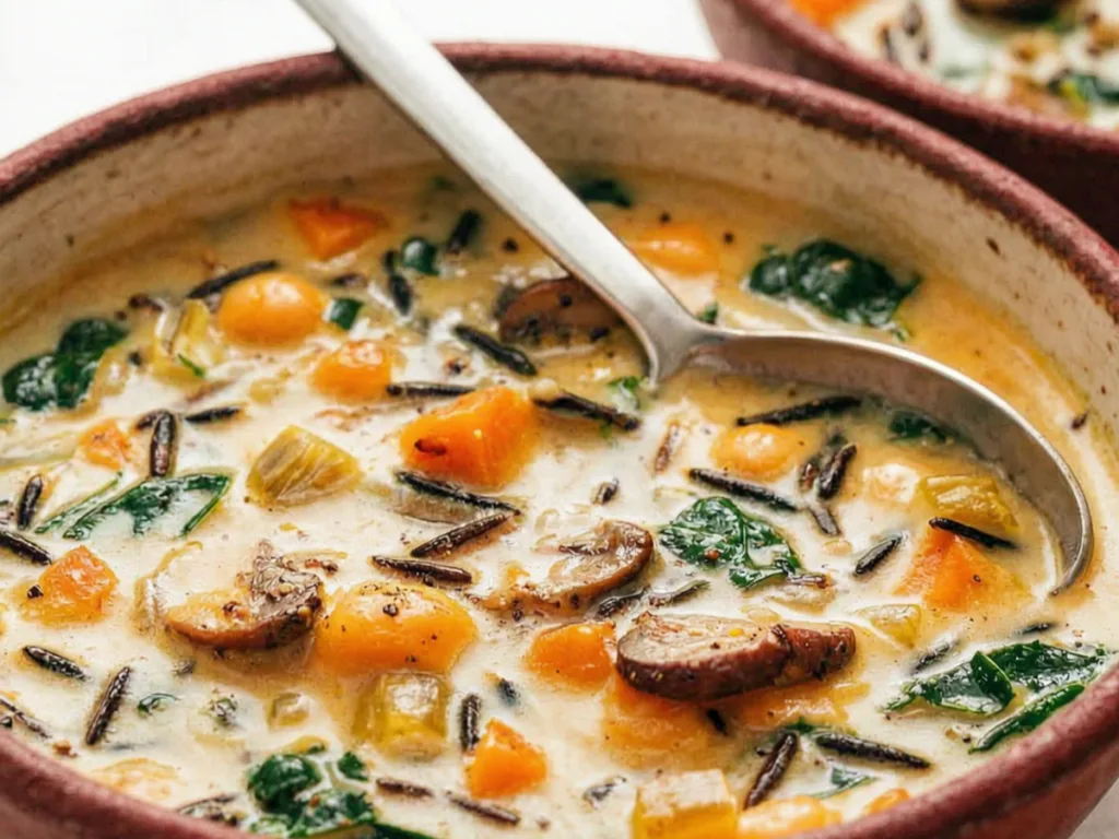 Pumpkin Wild Rice Soup 1