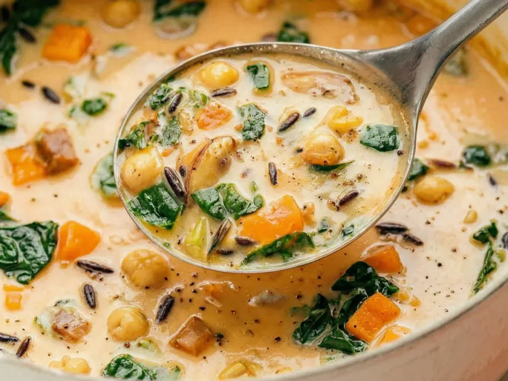 Pumpkin Wild Rice Soup 2