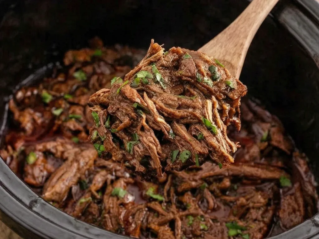 Slow Cooker Mexican Shredded Beef 2
