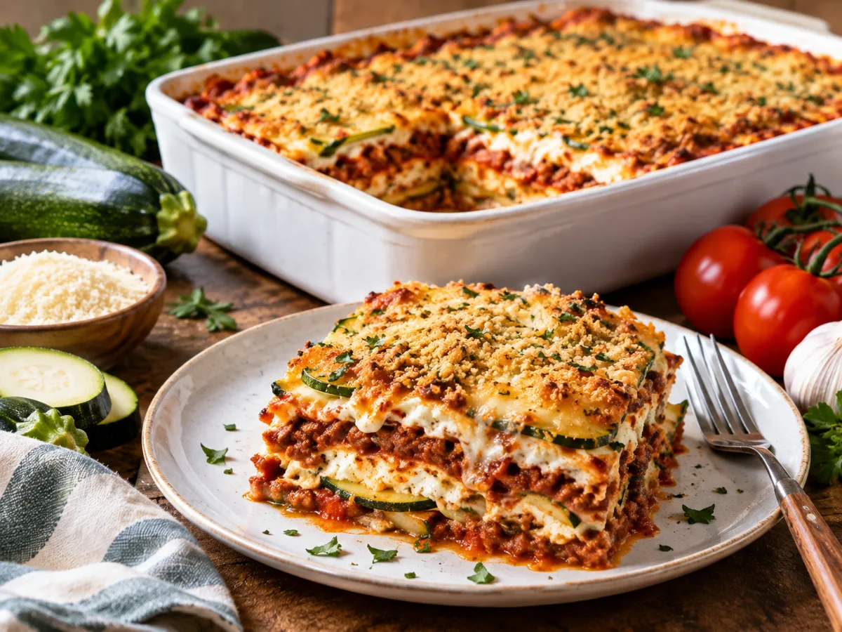 Zucchini Lasagna 1