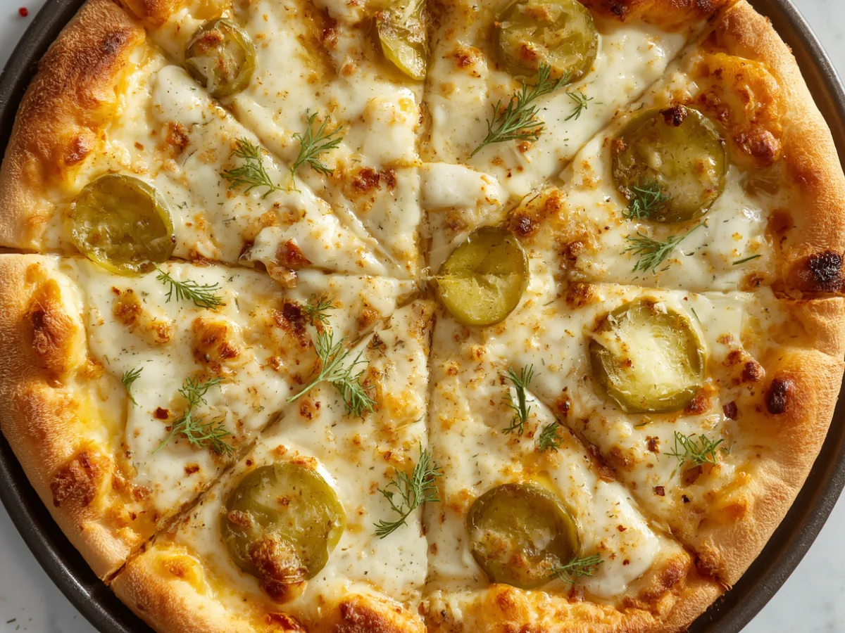 dill pickle pizza 1