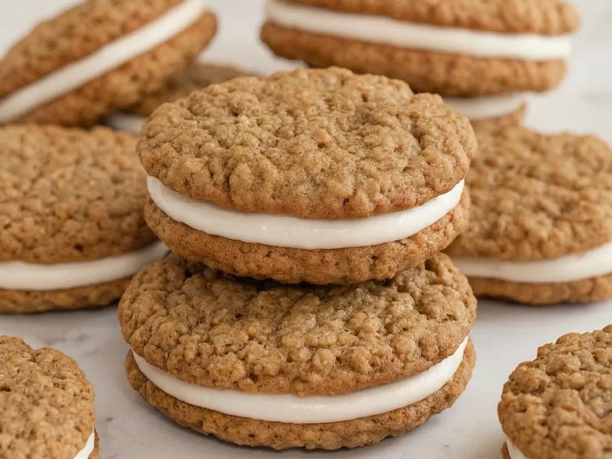 oatmeal cream pie cookies 1