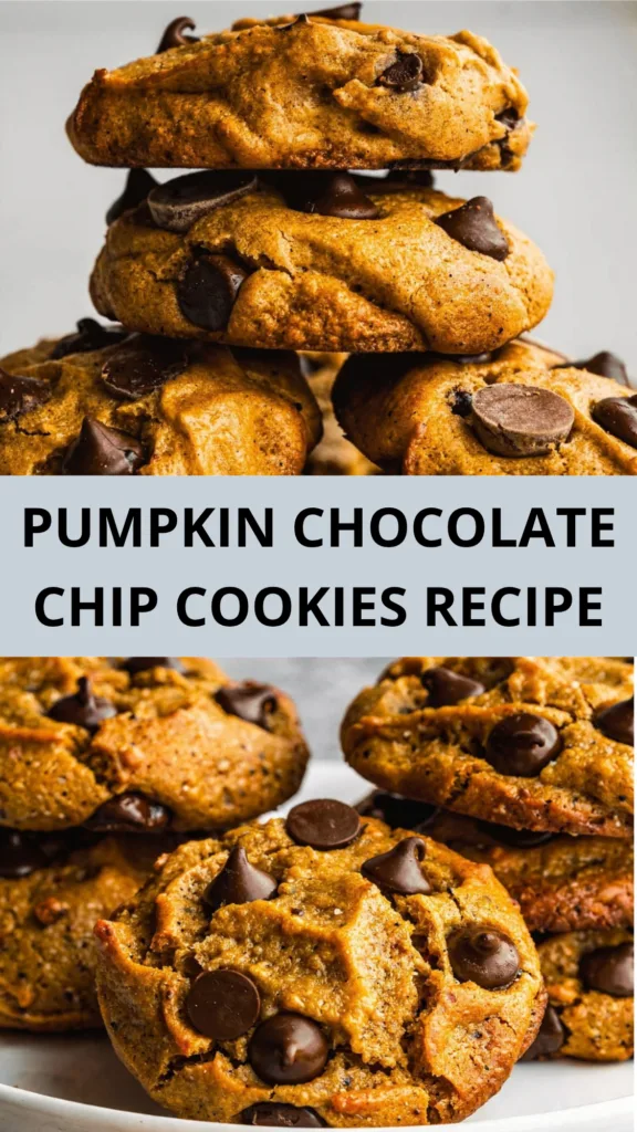 pumpkin chocolate chip cookies recipe