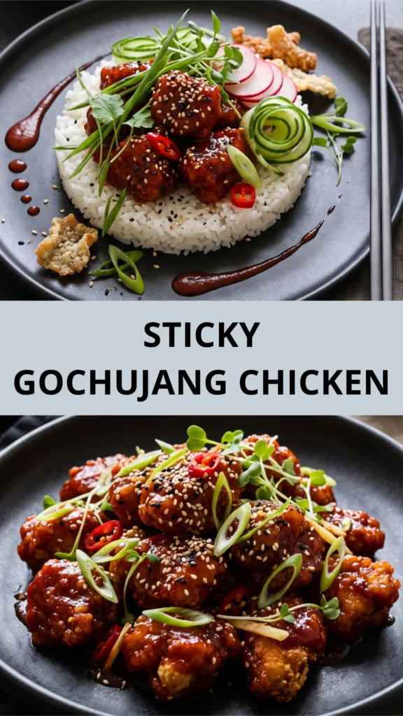 CRISPY KOREAN CHICKEN – Easy 35-Minute Dinner